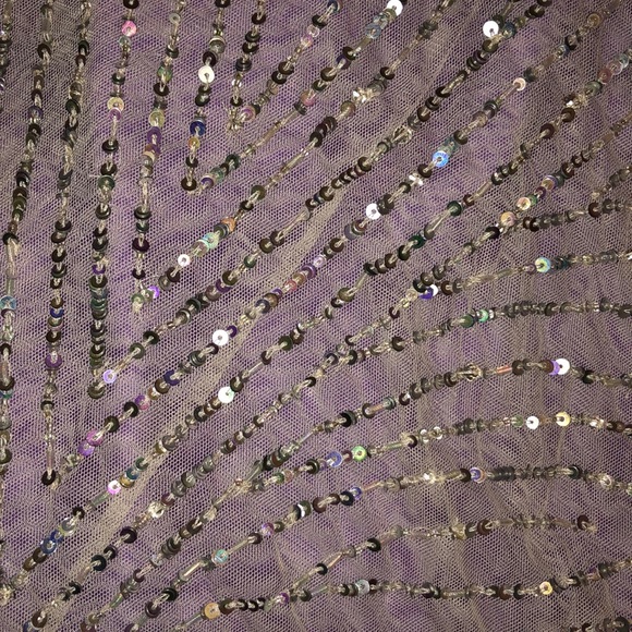 Sheer Glitter Sparkle Forever 21 Top - Picture 2 of 3